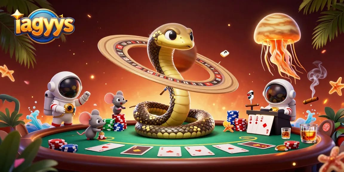 Experience the excitement at iagyys with astronaut mice betting on cosmic roulette rings.