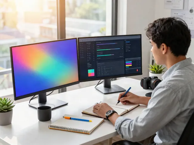Digital marketing expert optimizing instant indexing strategies in a modern workspace.
