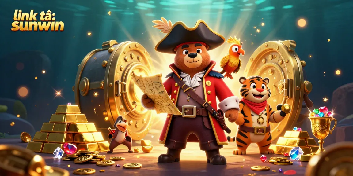 Enjoy thrilling gameplay with link tải sunwin in a vibrant 3D casino underwater scene featuring adventure elements.