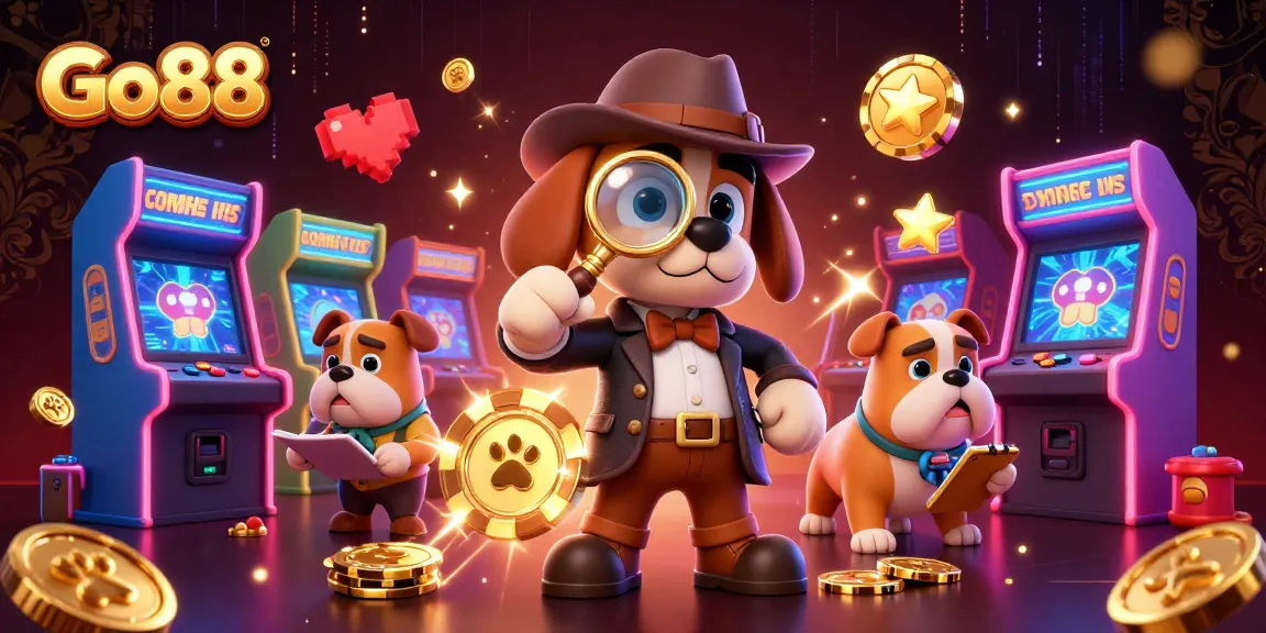 Join Go88's thrilling adventure with a detective bloodhound hunting for jackpot treasures!