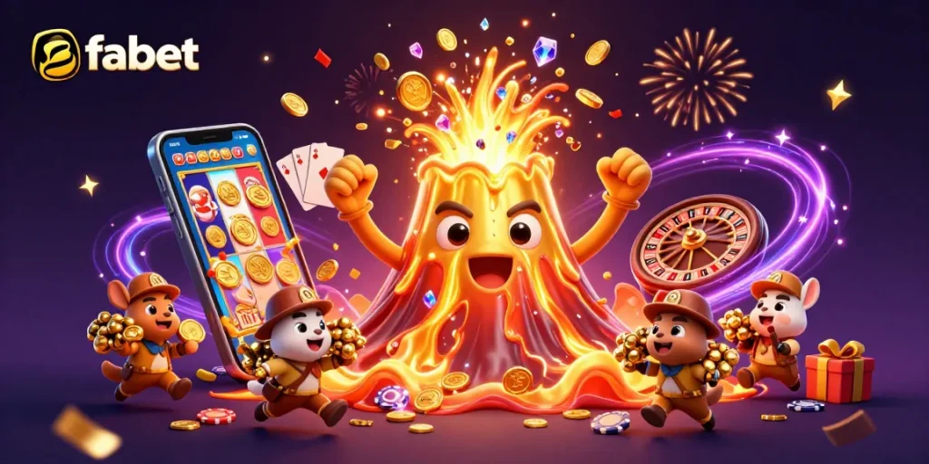 Experience thrilling gaming adventures with fabet's vibrant casino scene filled with treasures and excitement.